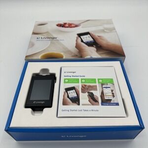 Livongo Connected Meter Kit With Test Strips Glucose Solution Booklet Open Box